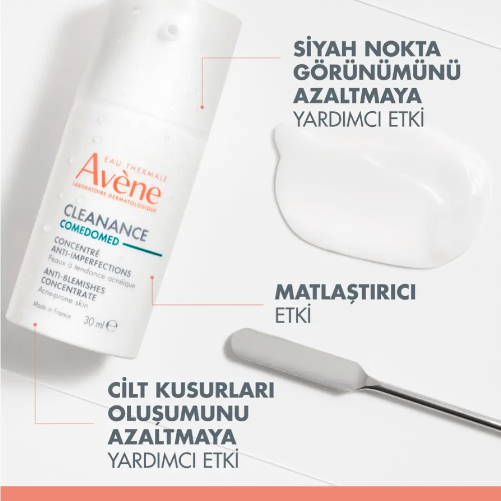 Avene Cleanance Comedomed Cilt Kusurlarına Karşı Yağlı ve Akneye Eğilimli Ciltler için Bakım Kremi 30 ml