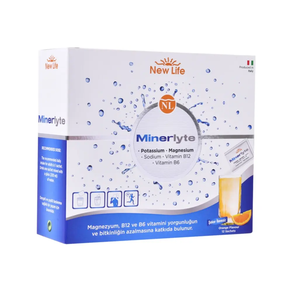 New Life Minerlyte Magnezyum 12 Şase