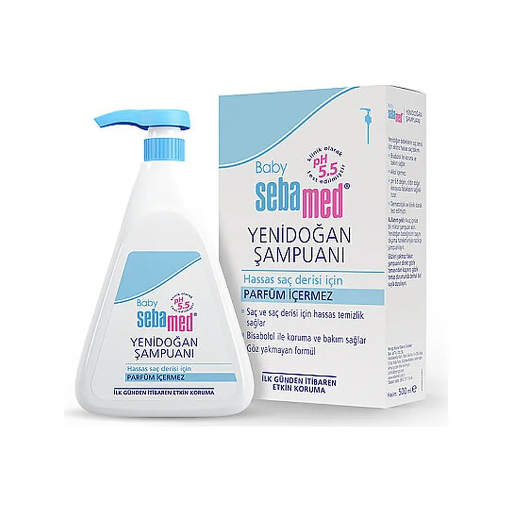 Sebamed Yenidoğan Bebek Şampuanı 500 ml