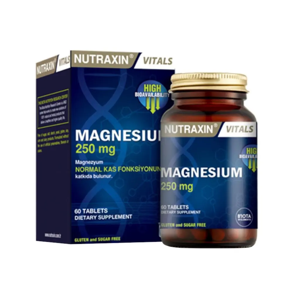 Nutraxin Magnesium Citrate 250 mg 60 Tablet