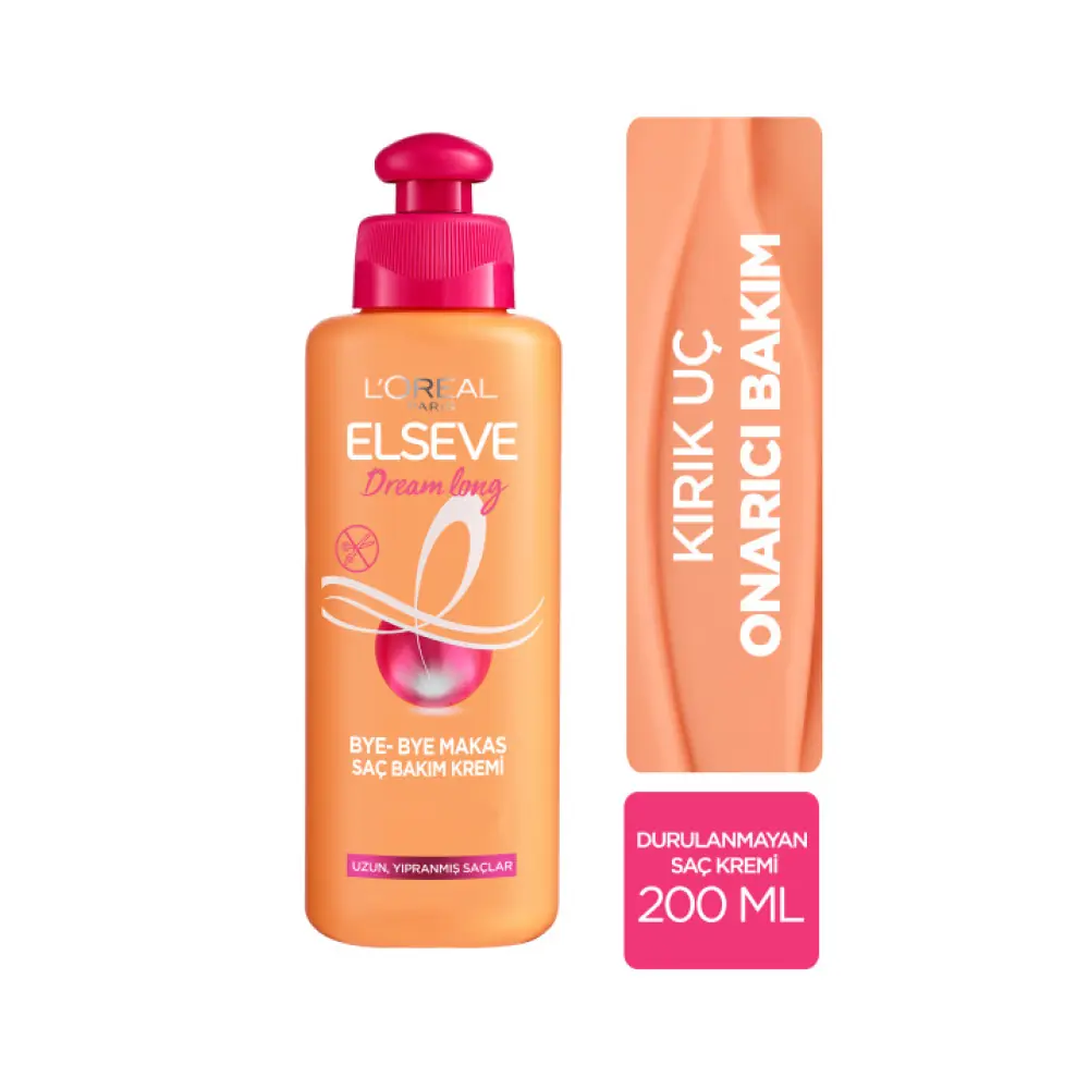 Elseve Dream Long Bye-Bye Makas Saç Bakım Kremi 200 ml