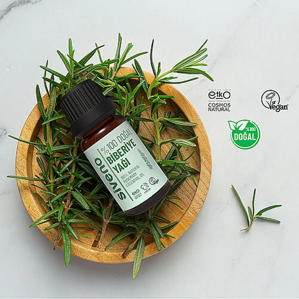 Siveno %100 Doğal Biberiye Uçucu Yağı 10 ml
