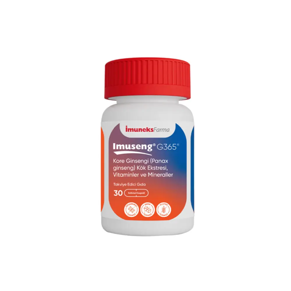 İmuneks İmuseng G365 Multivitamin 30 Kapsül