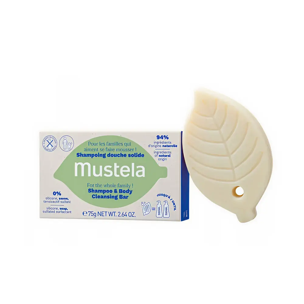 Mustela Shampoo Body Cleansing Bar Katı Şampuan 75 g