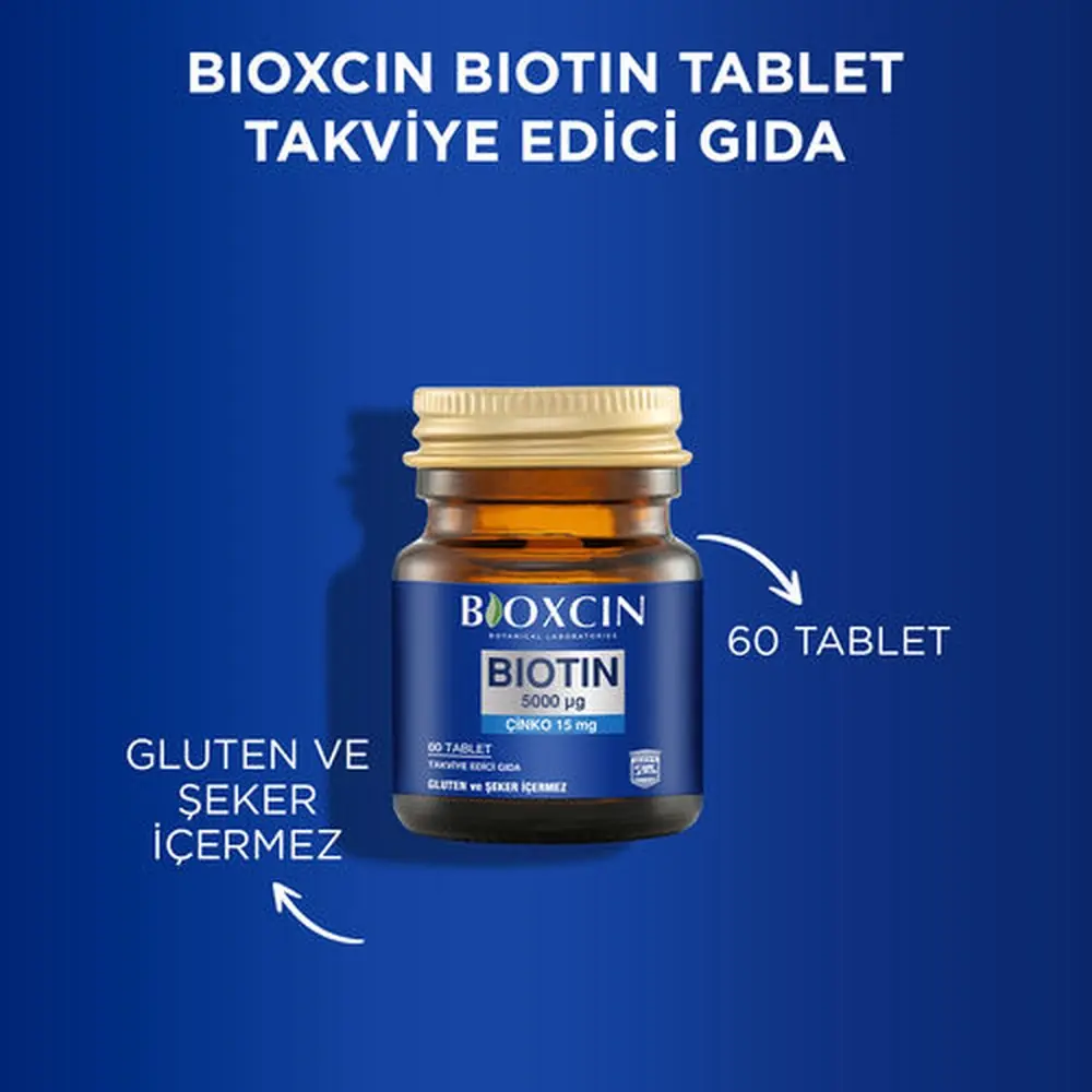 Bioxcin Biotin Tablet 5000 Mg Biotin Şampuan  300 ml