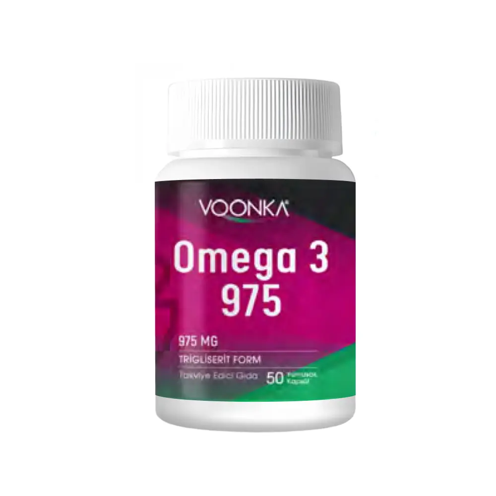 Voonka Omega 3 975 mg 50 Yumuşak Kapsül