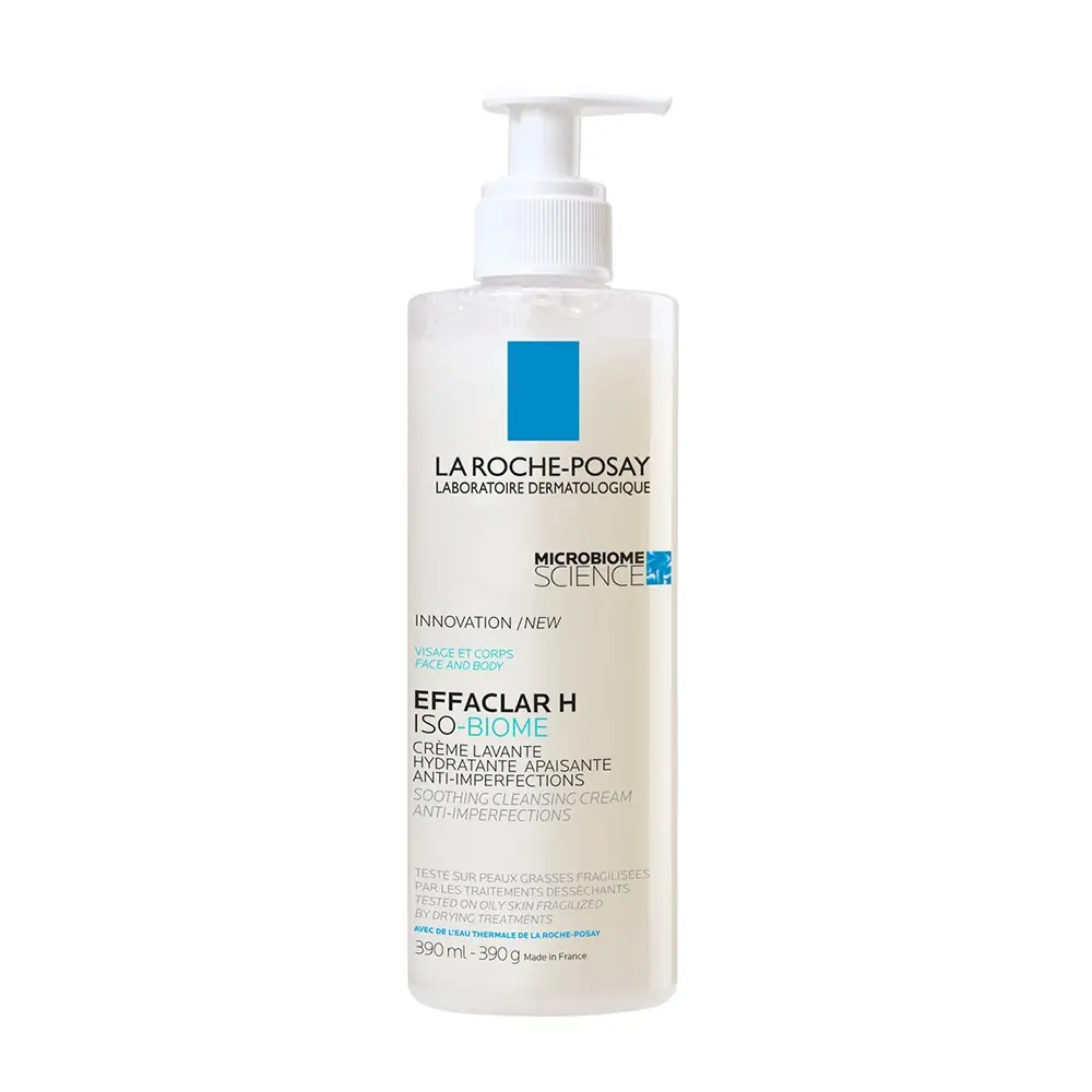 La Roche Posay Effaclar H Isobiome Lavant Yatıştırıcı ve Temizleyici Krem 390 ml