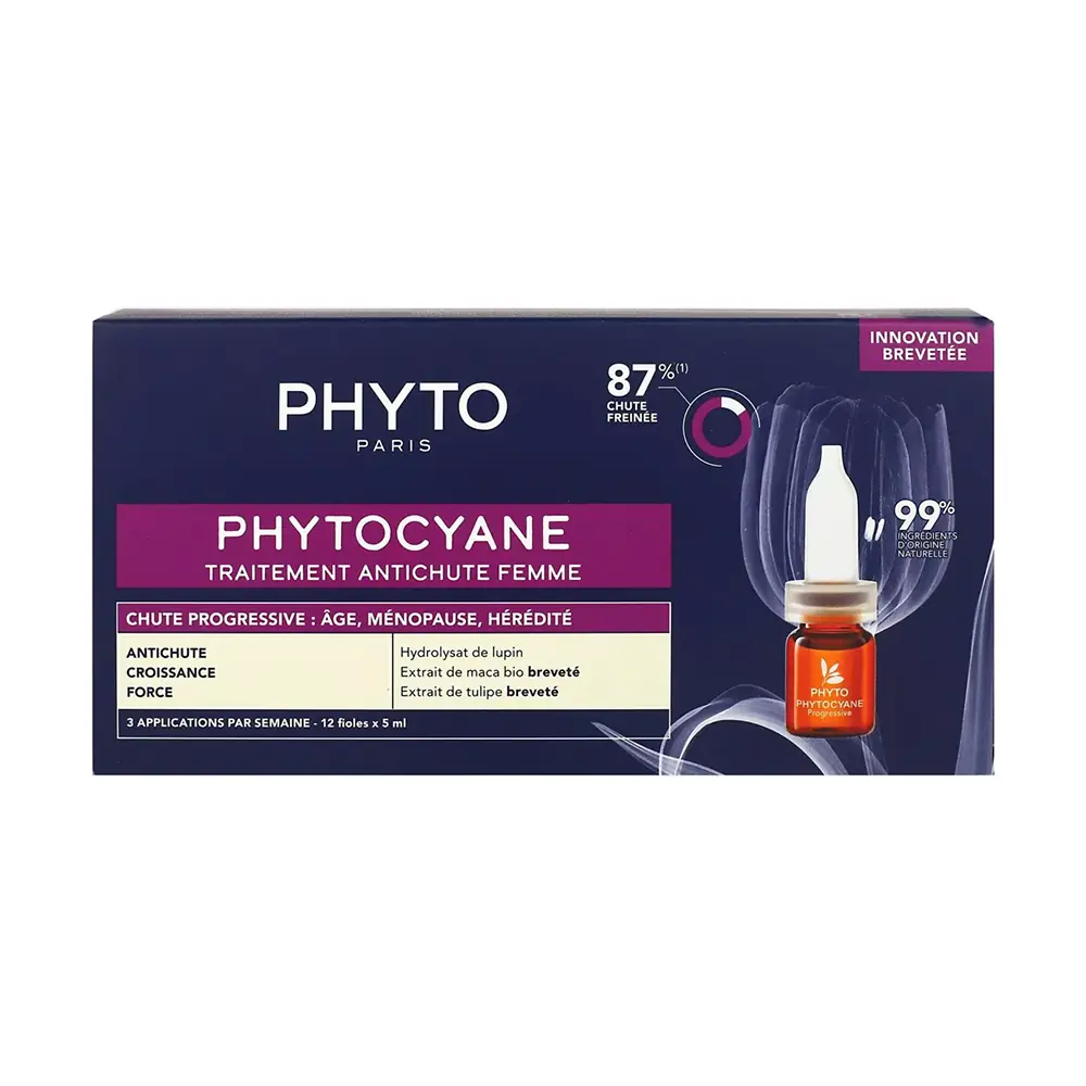 Phyto Phytocyane Women Kadınlar İçin Yoğun Saç Bakım Serumu 12 x 5 ml