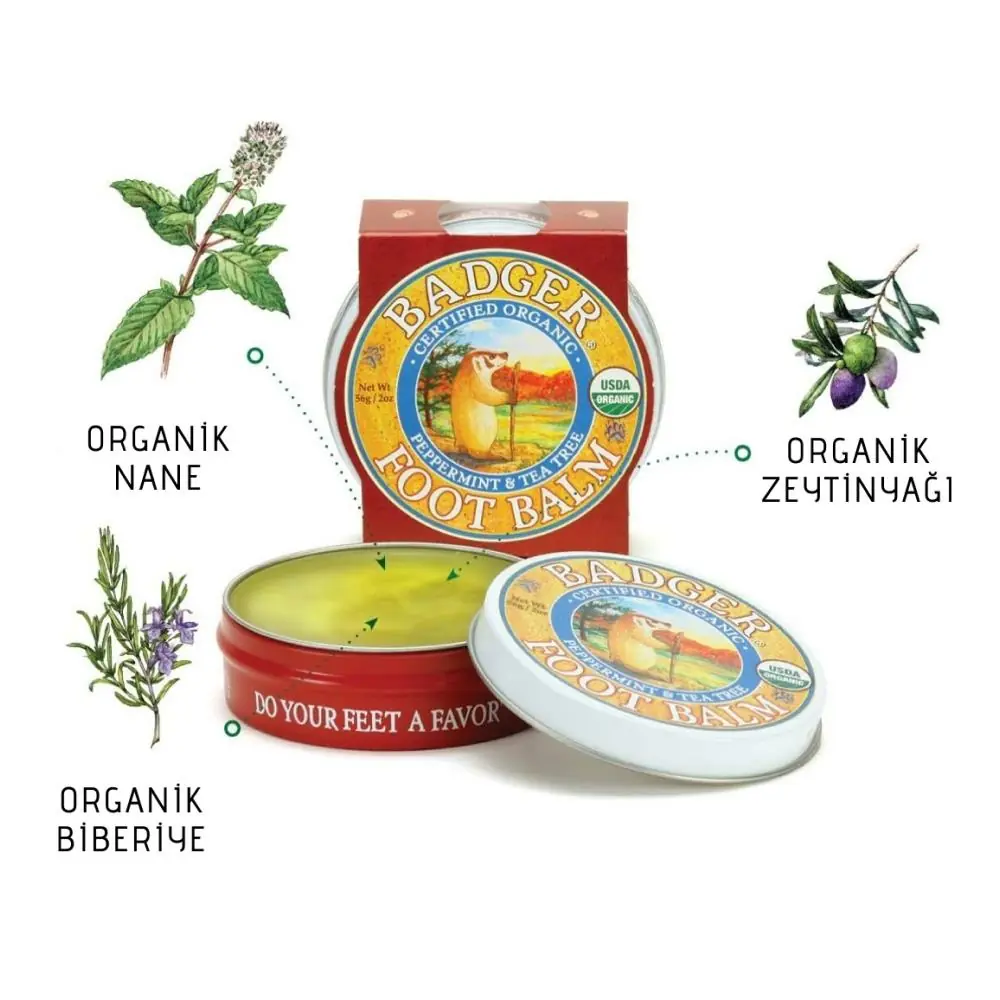 Badger Foot Balm Ayak Kremi 21 g