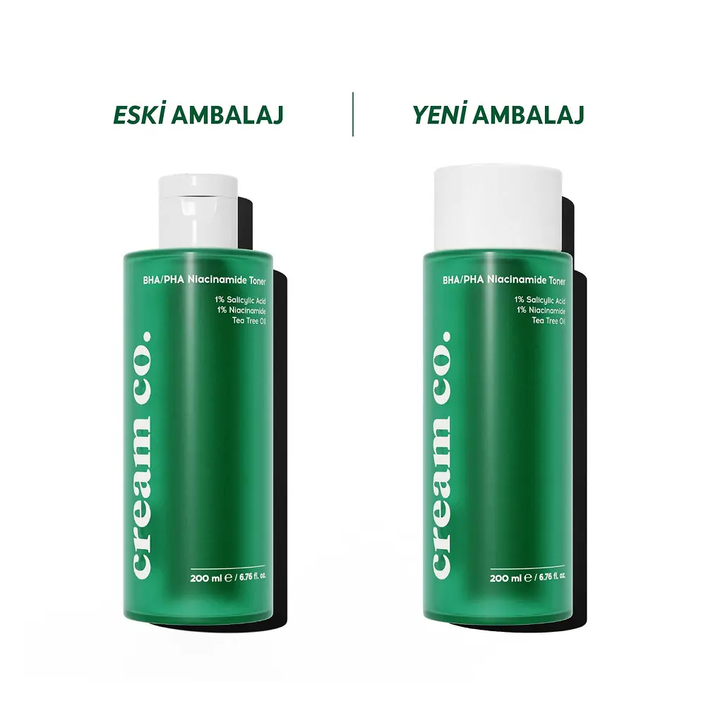 Cream Co. Bha Pha Niacinamide Tonik 200 ml
