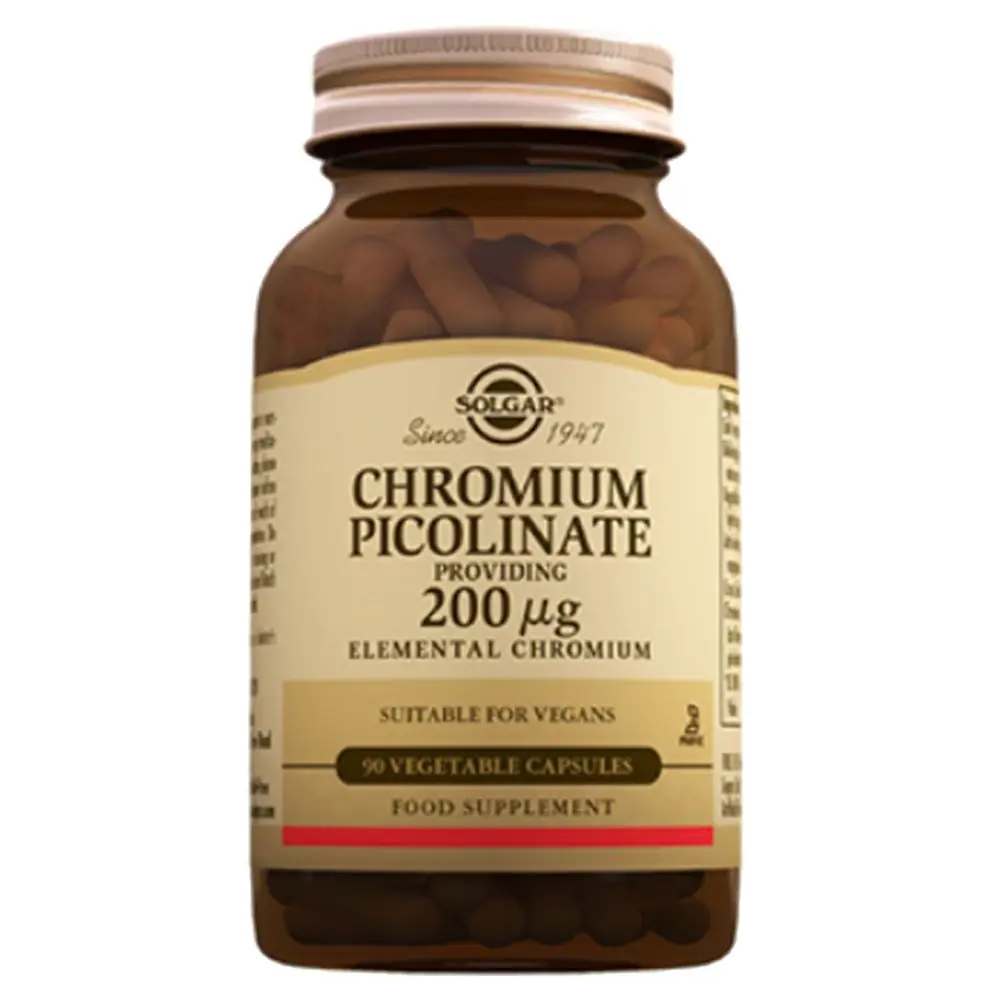 Solgar Chromium Picolinate 200 Mcg 90 Kapsül