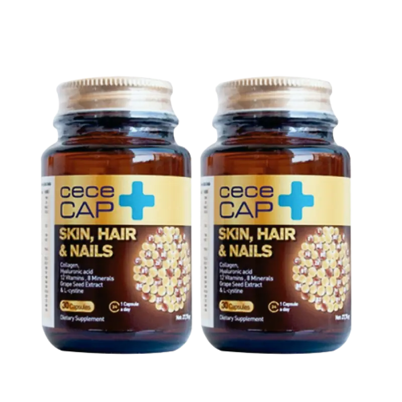 Cecemed CeceCap+ Cilt, Saç ve Tırnak İçin 2 x 30 Kapsül