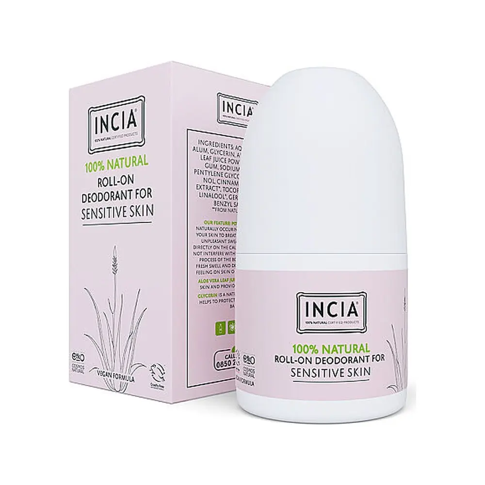 INCIA Hassas Ciltler İçin Roll-On Sensitive 50 ml