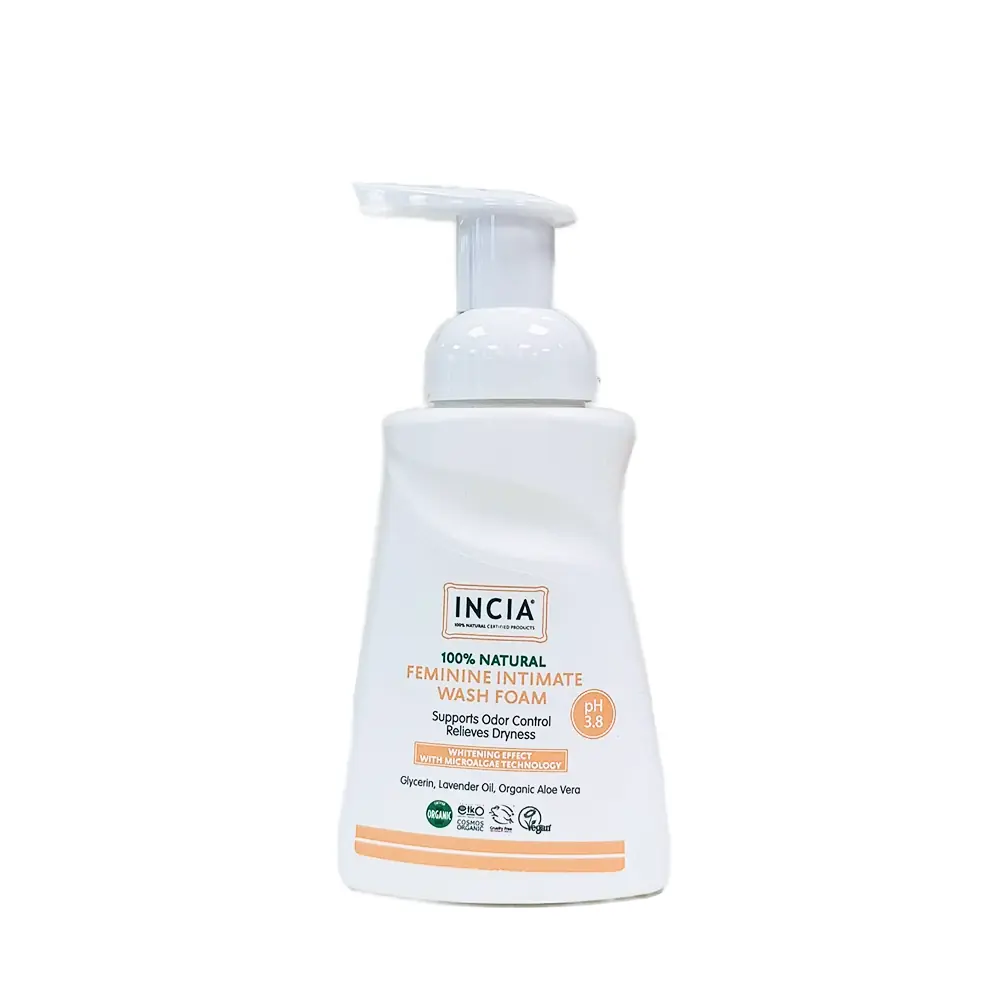 INCIA %100 Doğal İntim Yıkama Köpüğü 200 ml