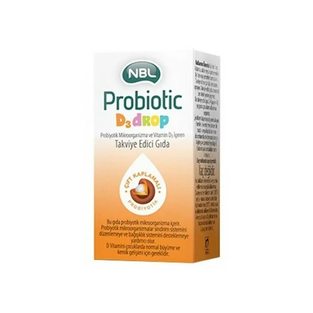 NBL Probiotic D3drop Takviye Edici Gıda 7.5 ml