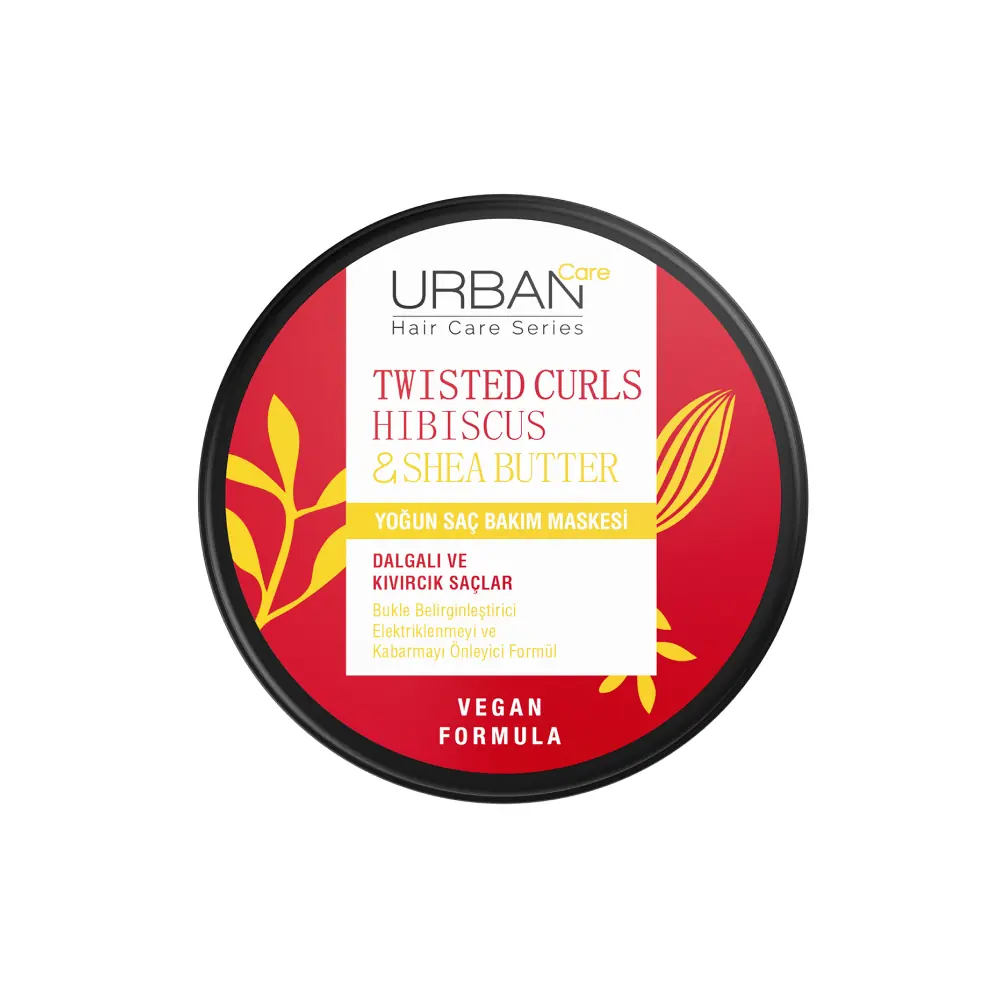 Urban Care Hibiscus & Shea Butter Kıvırcık Ve Dalgalı Saçlara Özel Yoğun Saç Bakım Maskesi 230 ml