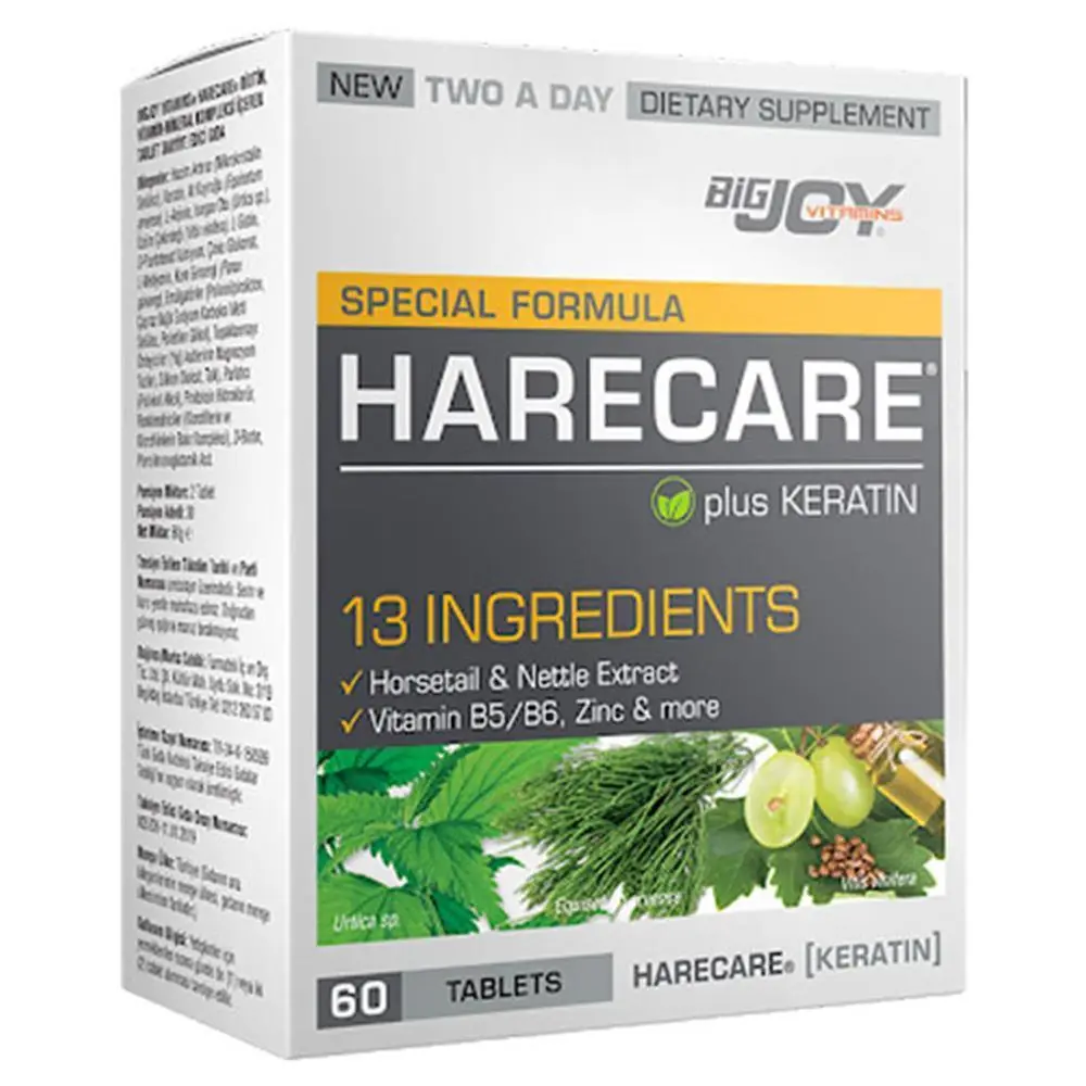 Suda Vitamin Harecare Keratin İçeren 60 Tablet