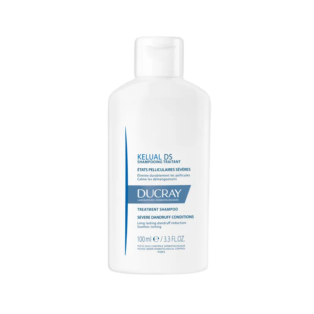 Ducray Kelual DS İnatçı Kepek Karşıtı Şampuan Kepeğe Karşı Etkili ve Hassas Saç Derisi için 100 ml