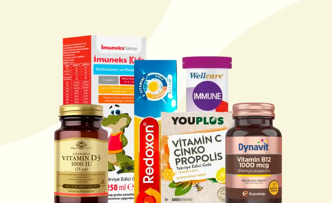 Vitamin Ürünlerinde SON AVANTAJLI FİYATLAR!